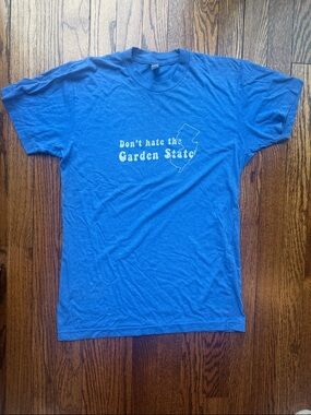 Garden State Graphic Tee - Blue Men's T-Shirt - Super Soft!